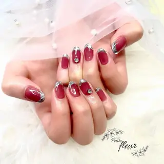 ネイル ❁⃘*。Petite fleur❁⃘*りさのネイルデザイン