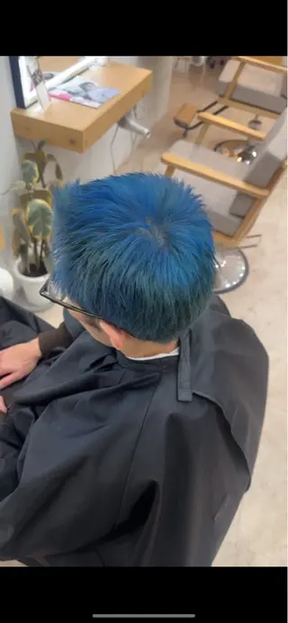 カラー メンズ little通町筋所属・村上 朝陽のヘアスタイル