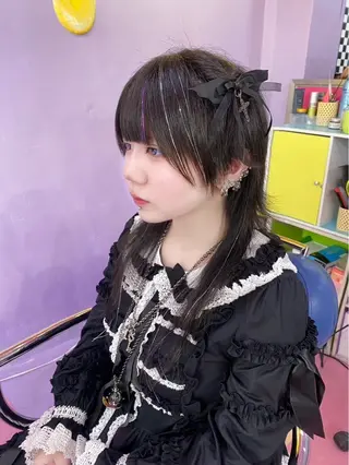 ヘアアレンジ TOY🐈‍⬛🎀 派手髪/地雷系のヘアスタイル