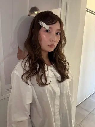 セミロング カラー riria/ボブ /ブラウンカラー🎀のヘアスタイル