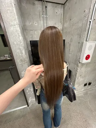 ロング 透明感/ベージュ /kazui🐈のヘアスタイル