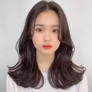 セミロング SALON VILEGE所属・髪質改善・韓国 【代表】 HIDE.のヘアスタイル
