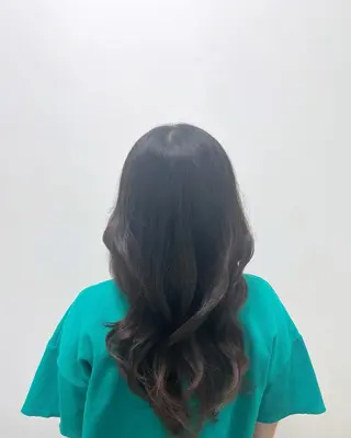 セミロング 新宿/小顔レイヤー/ 顔まわり/西慶太朗のヘアスタイル