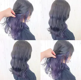 カラー 渋谷:インナーカラー ／🍒エリカ🍒のヘアスタイル