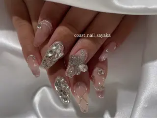 ネイル HOSHI ⭐️辻堂 /藤沢ガーリーネイルのネイルデザイン