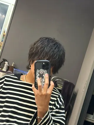 メンズ 森 和輝のヘアスタイル
