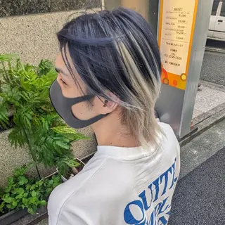 ショート カラー メンズ fuwat所属・秋葉原でカラーする なら🐉ちぇーたんのヘアスタイル