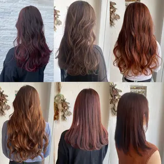 ロング カラー パーマ ヘアアレンジ キッズ 美容室 ソンリエのヘアスタイル