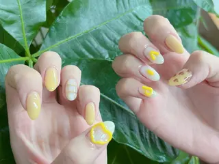ネイル lucky nail 歌舞伎町のネイルデザイン