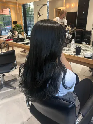 カラー miko🪽地毛風/ ハイトーン/レイヤーのヘアスタイル