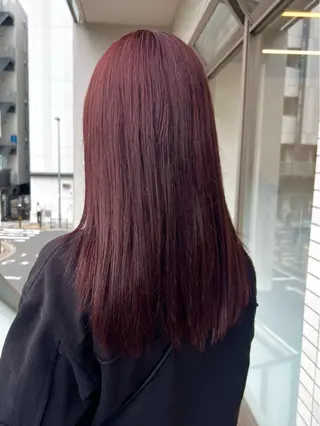 ロング カラー Ore🫧タナカマヤ /柔らかい質感カラーのヘアスタイル