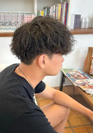 パーマ メンズ ✂︎店長✂︎ ちさきのヘアスタイル