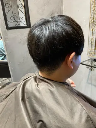 ショート メンズ SHANTi 飯塚 ヘアセット/髪質改善のヘアスタイル