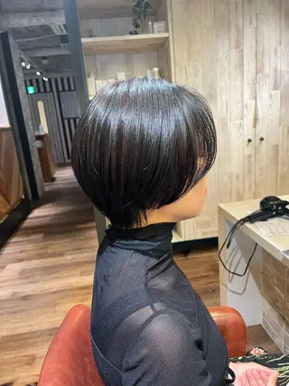 ショート 正司 奈瑠美のヘアスタイル