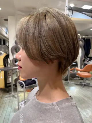 ショート ボブ/透明感カラー /大宮/たぐち🥣のヘアスタイル
