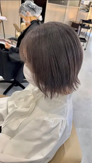 ショート メンズバレイヤージュ 斉藤春のヘアスタイル