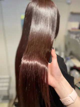 ロング カラー 🎀暖色/ラベンダー /paru🤍のヘアスタイル