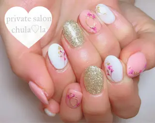 ネイル Chula♡la 豊見城市高安のネイルデザイン