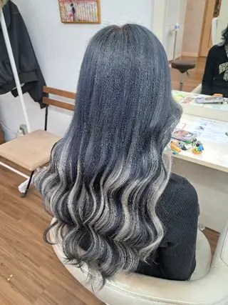 ロング カラー GLOSS❤︎ Harunaのヘアスタイル