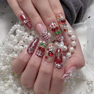 ネイル 福 莉那のネイルデザイン