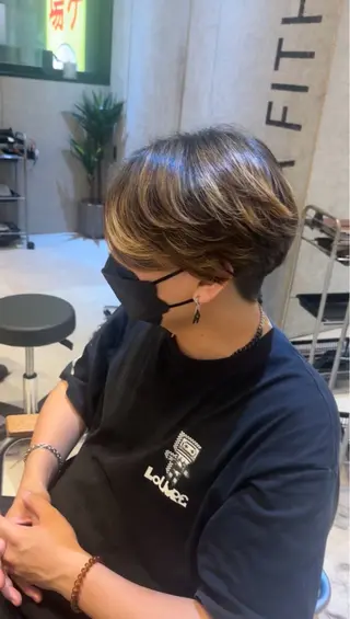 メンズ lafith hair tone 竹ノ塚店所属・透明感🩷／艶髪 💗Misakiのヘアスタイル