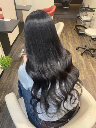 ロング yamashita karinのヘアスタイル