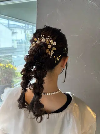 ヘアアレンジ 森下 桃衣のヘアスタイル