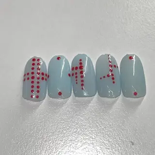 ネイル GO TODAY 吉祥寺Glint所属・うの 韓国ﾈｲﾙ໒꒱⋆⭒˚のネイルデザイン