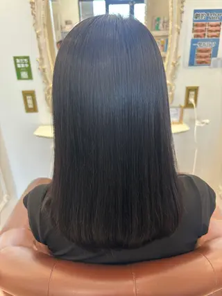 セミロング Queen's gate 昭和palace所属・志村 梨帆のヘアスタイル