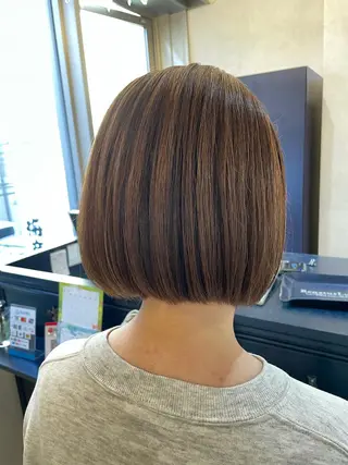 ショート 透明感カラー💎 AYAのヘアスタイル