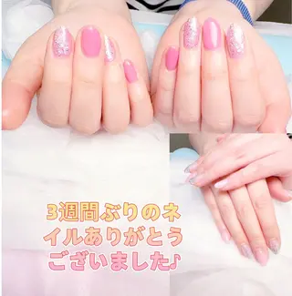 ネイル pink ladyサロン所属・べ にのネイルデザイン