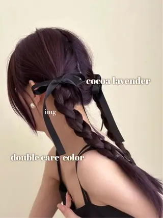 セミロング カラー 似合わせstyle ❤︎misaki❤︎のヘアスタイル