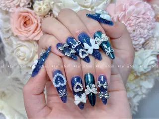 ネイル スカルプ専門 Lea  nailのネイルデザイン