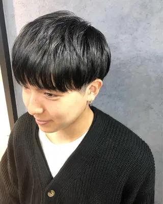 ヘアアレンジ メンズ ainico+所属・メンズ特化✂️栗原 侑也のヘアスタイル