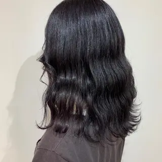 セミロング カラー HARUKA韓国ヘア /Luana梅田のヘアスタイル