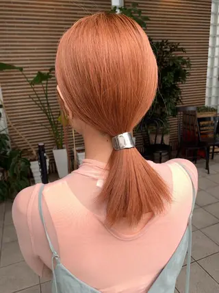 セミロング カラー 《2月クーポン記 載中》小森祐希のヘアスタイル