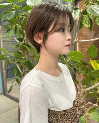 ショート urara/ショート /透明感カラーのヘアスタイル