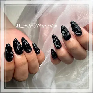 ロング ネイル 下妻市ﾈｲﾙｻﾛﾝ M_styleのネイルデザイン