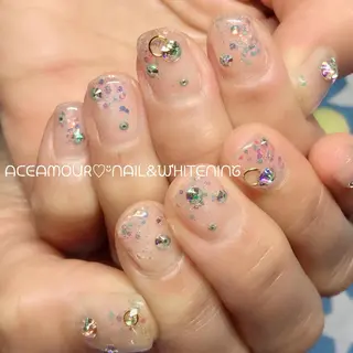 ネイル ネイル/耳つぼ /新ホワイトニングのネイルデザイン