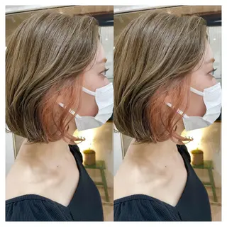 ショート カラー 村山 茉衣のヘアスタイル