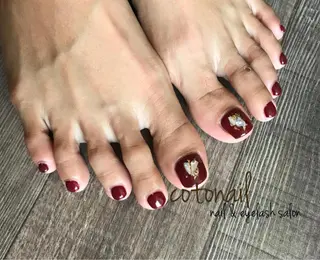 ショート ネイル ツメトマツゲ .のネイルデザイン