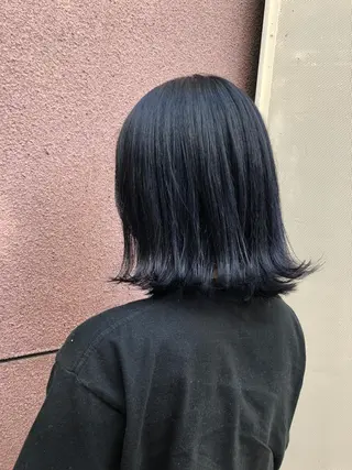 ミディアム カラー 縮毛矯正⭐️ TAKAHIROのヘアスタイル