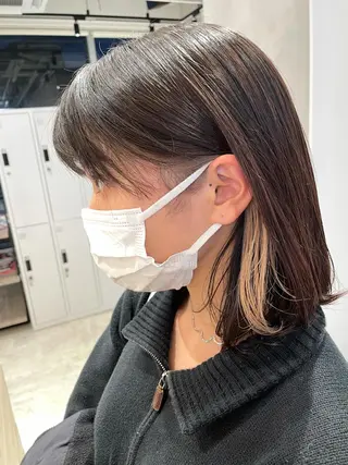 ショート カラー ブロンド×ハイトーン /遠藤将太のヘアスタイル