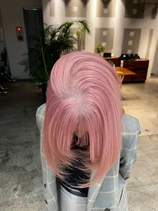 カラー ウルフとデザイン カラーの神のヘアスタイル