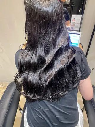 カラー さわ/ 博多/色素薄めカラーのヘアスタイル