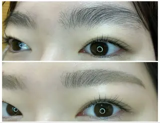 アイブロウ ミニョンアイラッシュデザインサロン くずは店所属・mignonミニョン ミズカミの眉毛・アイブロウイメージ