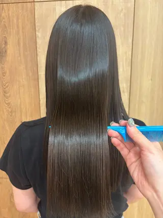 ロング ゆうこ🍀髪質改善/ ストレート/艶カラーのヘアスタイル