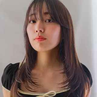 セミロング 上原 清貴のヘアスタイル