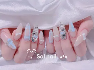 ネイル パラジェル＆フィルイン取り扱いサロンSol Nail所属・Sol Nail ミネのネイルデザイン