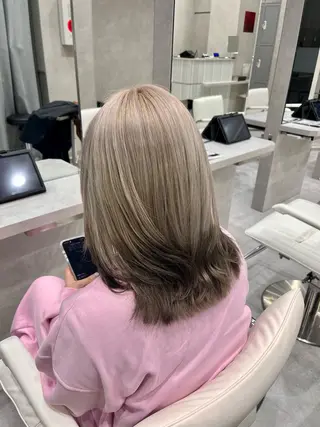 セミロング 🇰🇷韓国ヘア 🇰🇷SAKURAのヘアスタイル